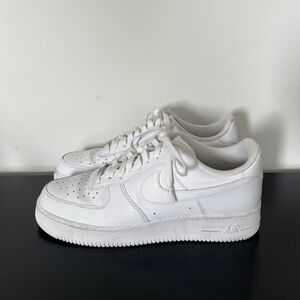 Men’s Nike Air Force 1 Low White Sneakers Size 13